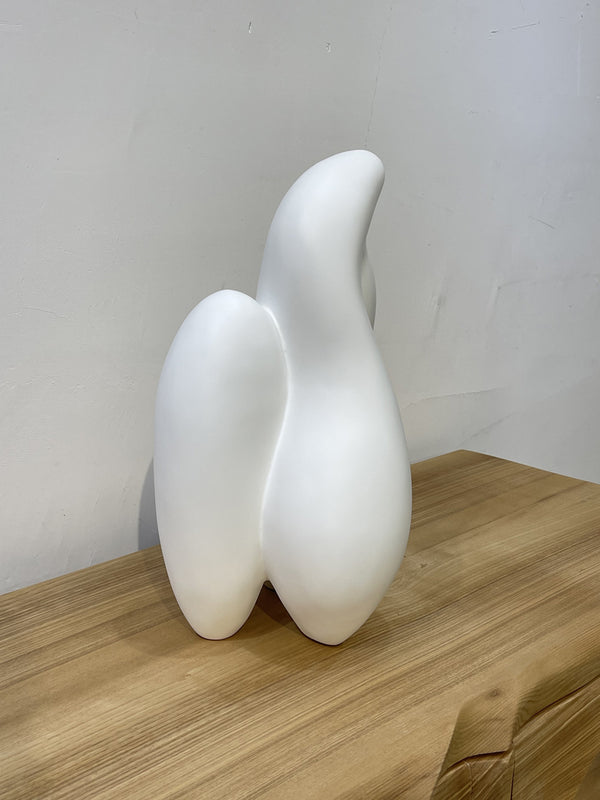 Contemporary Abstract Wood Indoor statue