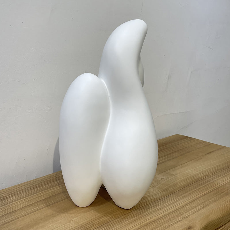 Contemporary Abstract Wood Indoor statue