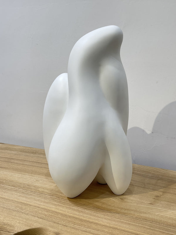 Contemporary Abstract Wood Indoor statue