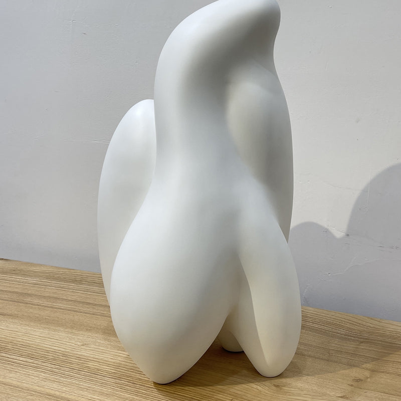 Contemporary Abstract Wood Indoor statue