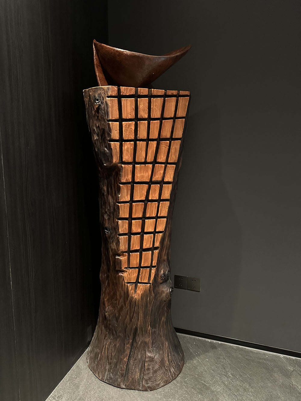 Modern bathroom with bathtub and shower